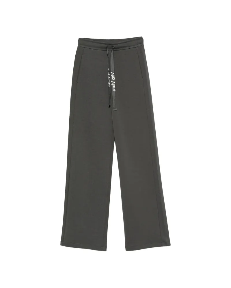 Max Mara Drawstring-waist Track Pants Grey