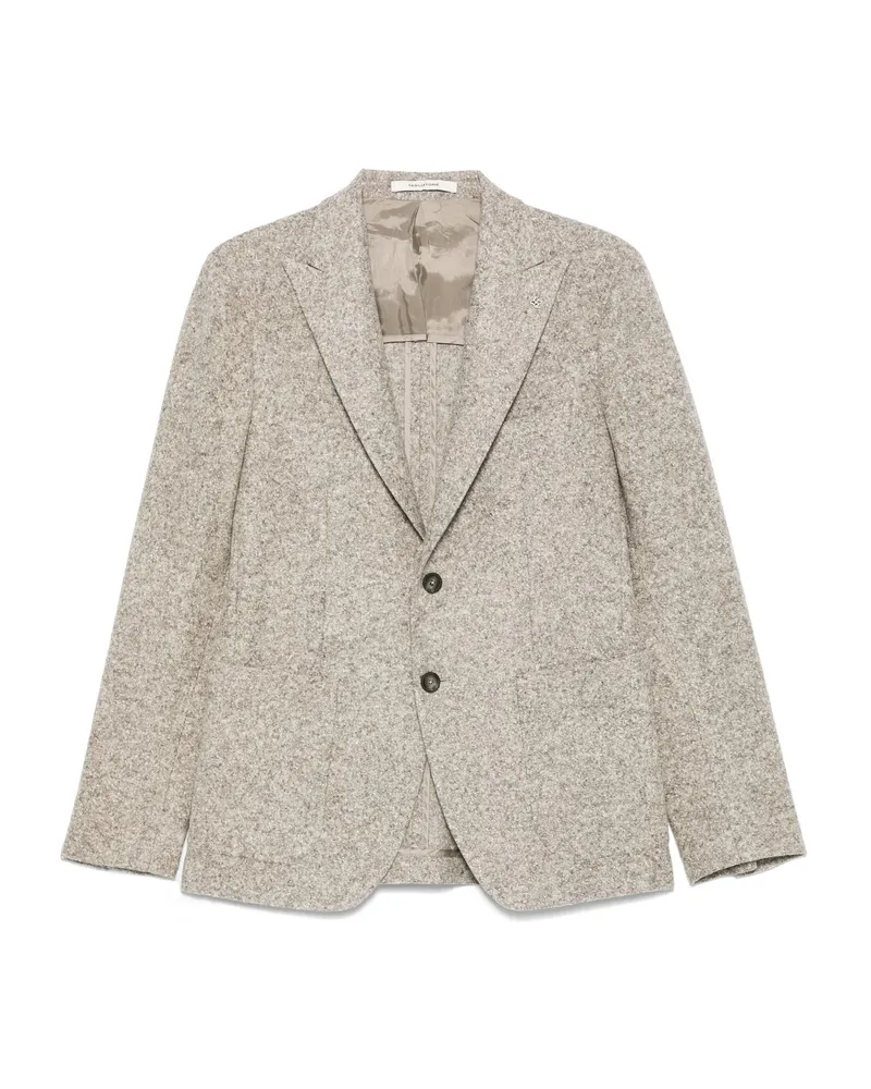 Tagliatore Single-breasted Blazer Neutrals