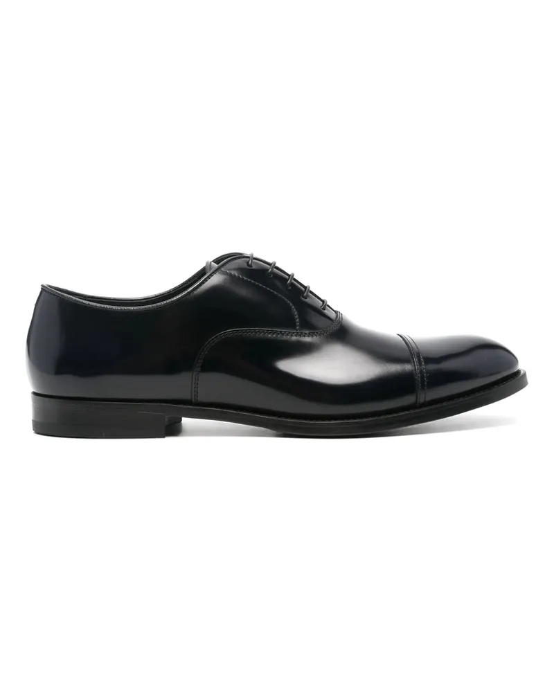 Doucal´s Leather Oxford Shoes Black