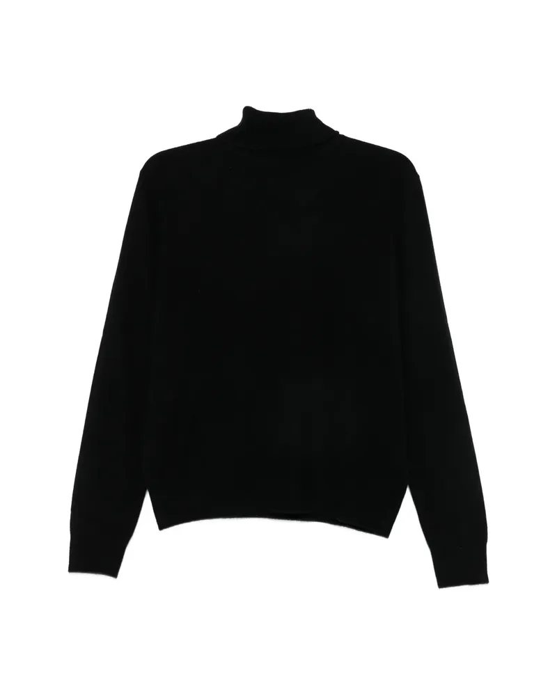 Entire Studios Roll-neck Knitted Sweater Black