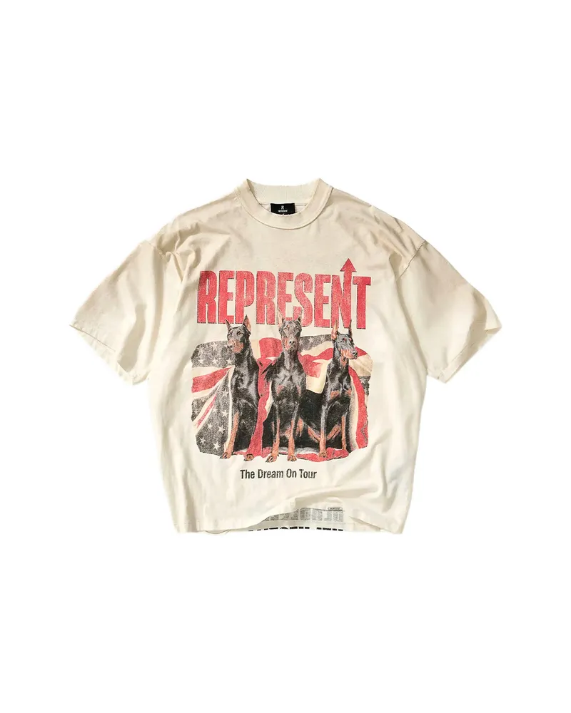 REPRESENT Dream On Tour T-shirt Neutrals