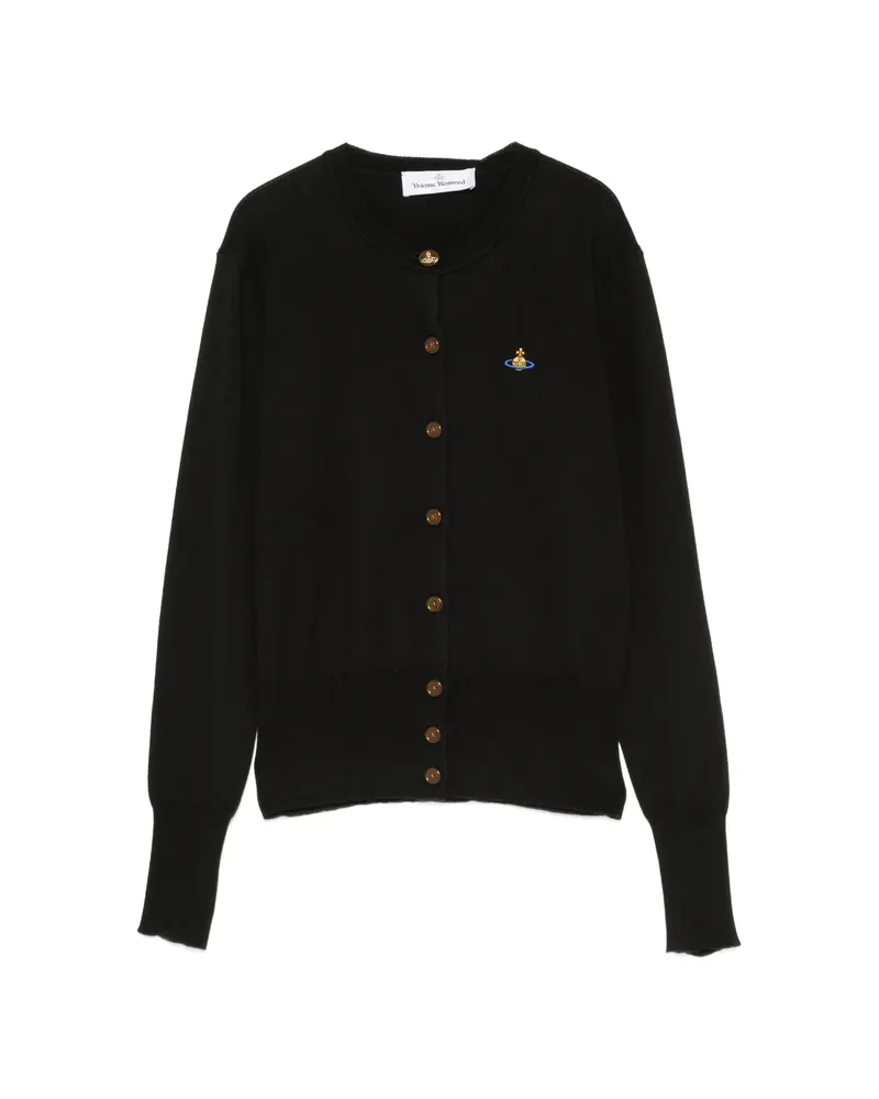 Vivienne Westwood Bea Cotton Cardigan Black