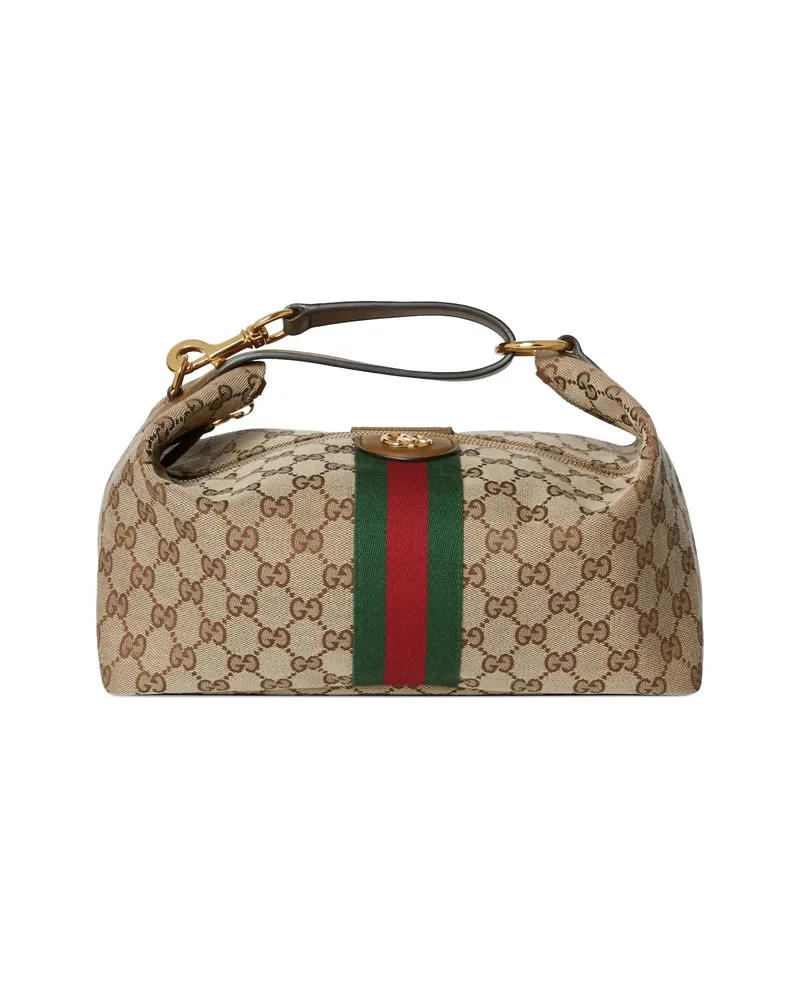 Gucci Medium Vanity Tote Bag Neutrals