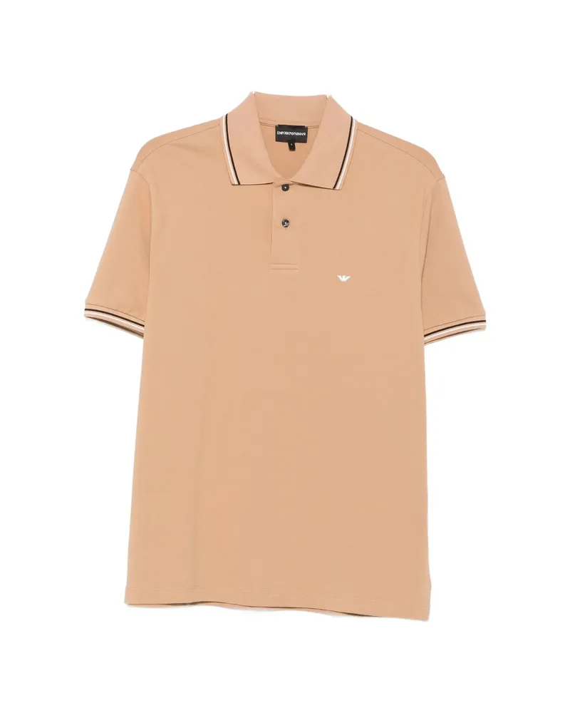 Emporio Armani Polo Shirts Neutrals