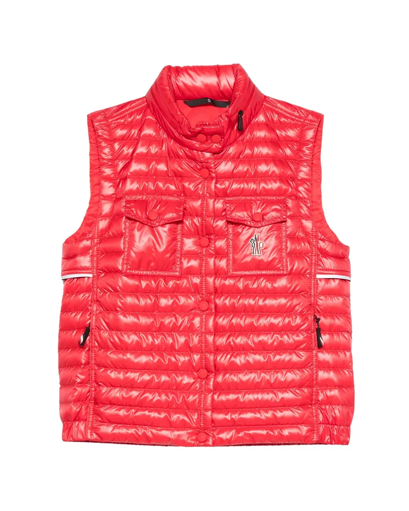 Moncler Gumiane Sleeveless Gilet Red