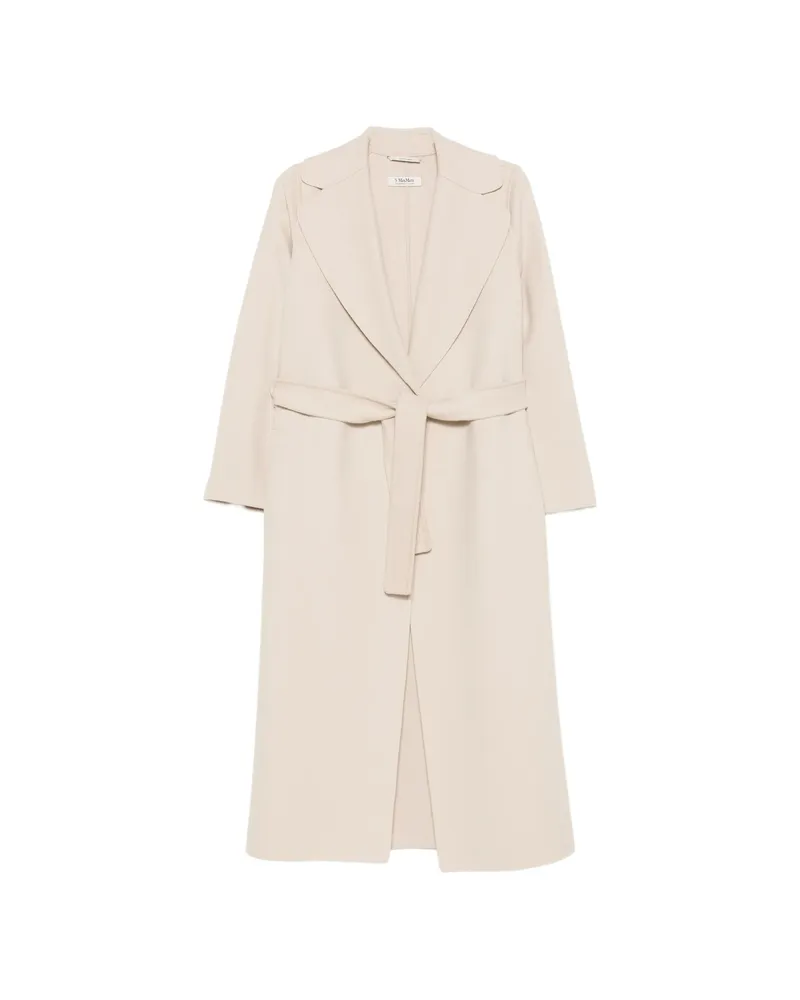 Max Mara Belted Wrap Coat Neutrals