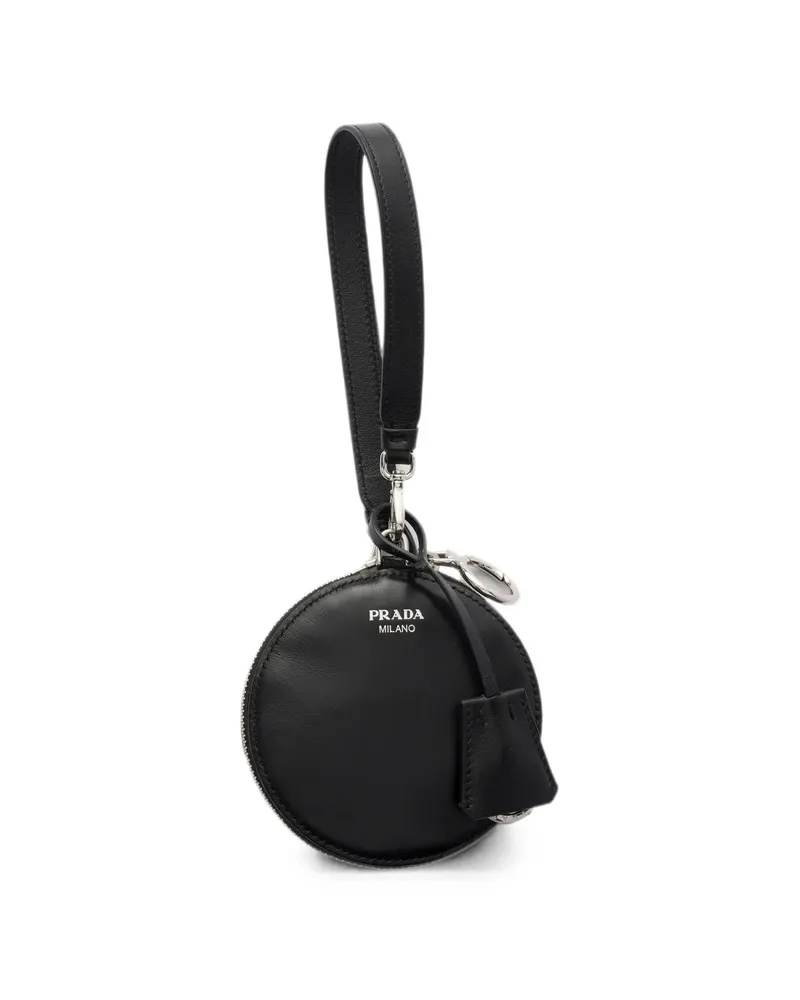 Prada Re-Nylon And Leather Foldable Mini-bag Black