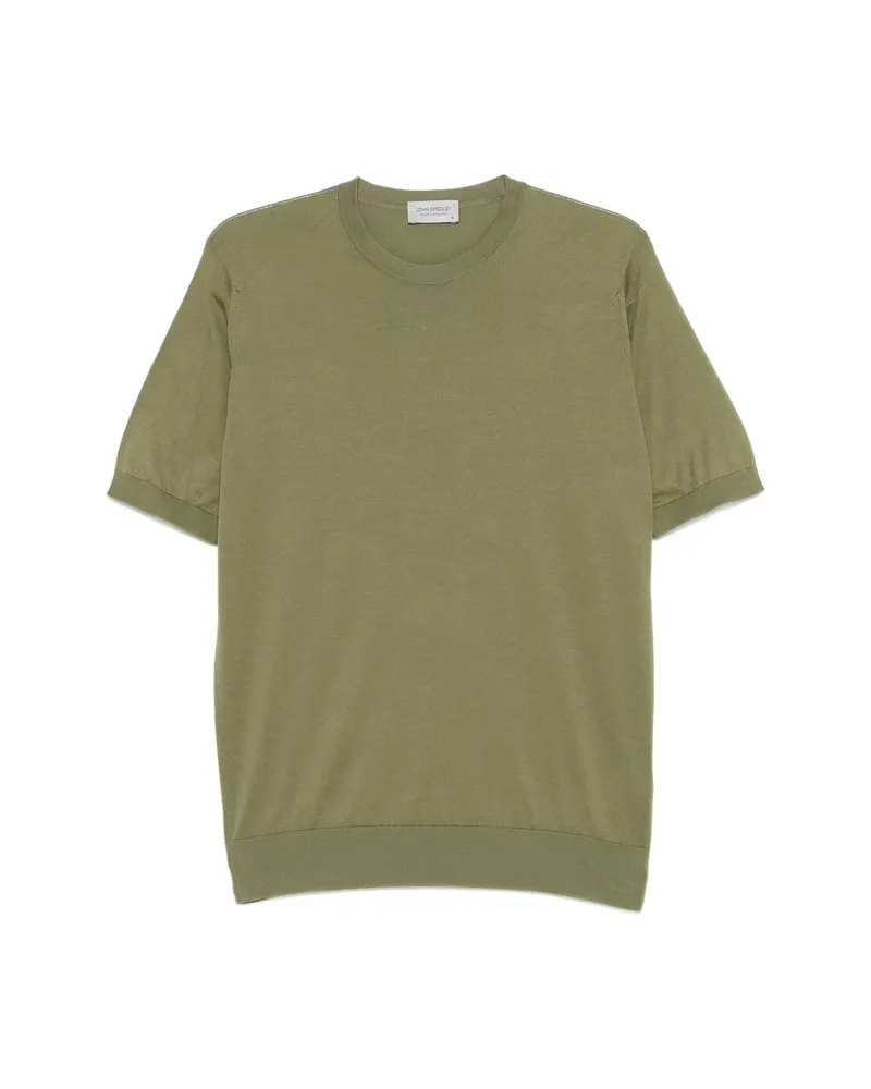 John Smedley Kempton Short-sleeve T-shirt Green