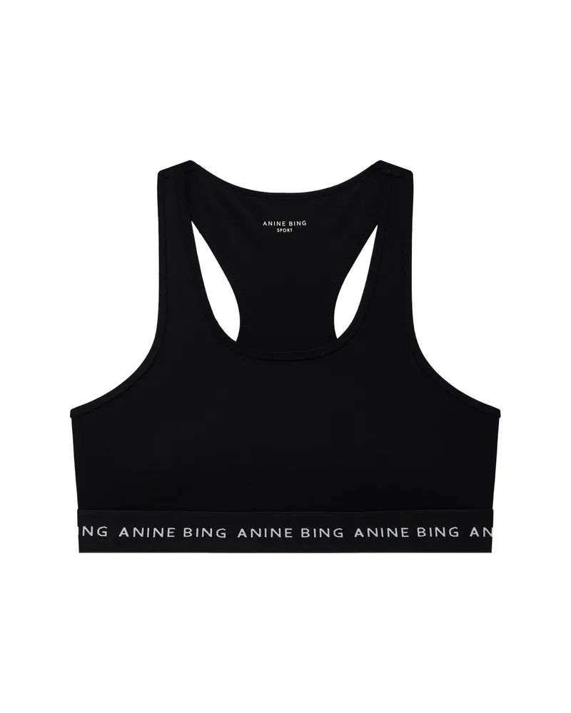 Anine Bing NONO BRA - BLACK Black