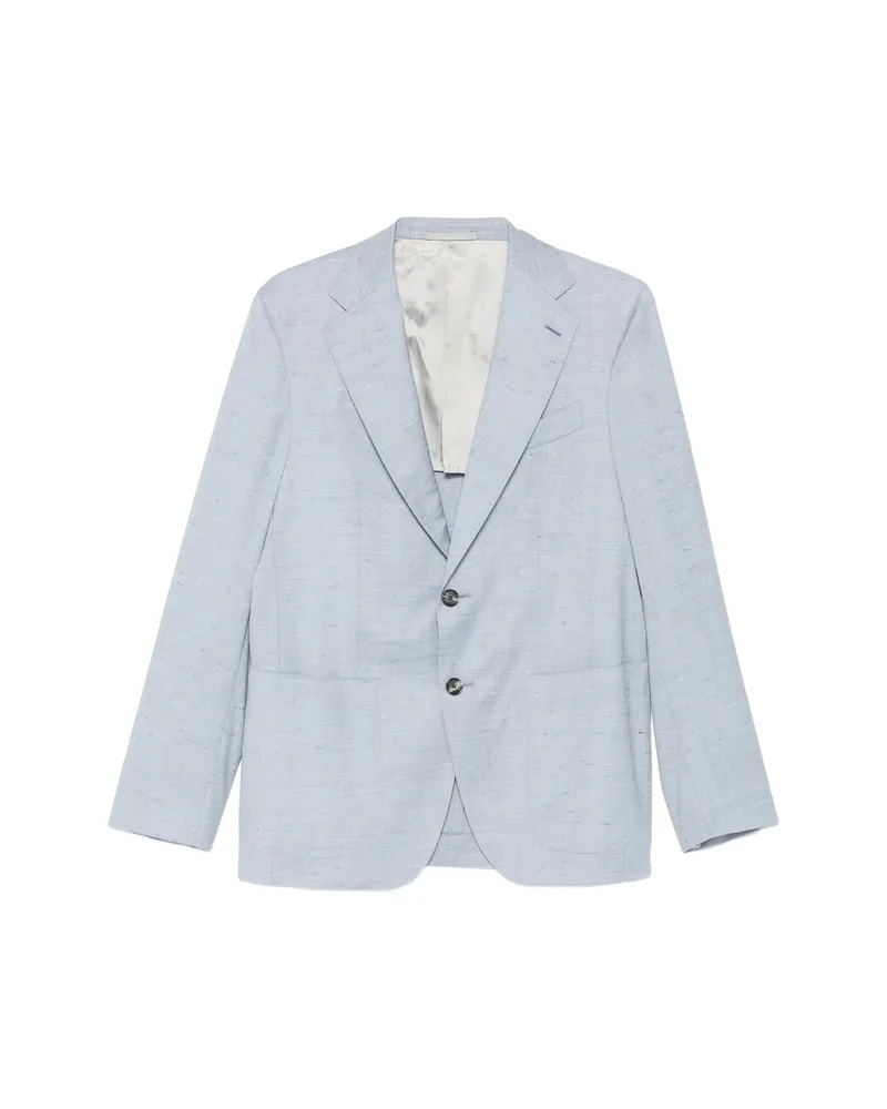Caruso Aida Two-button Blazer Blue