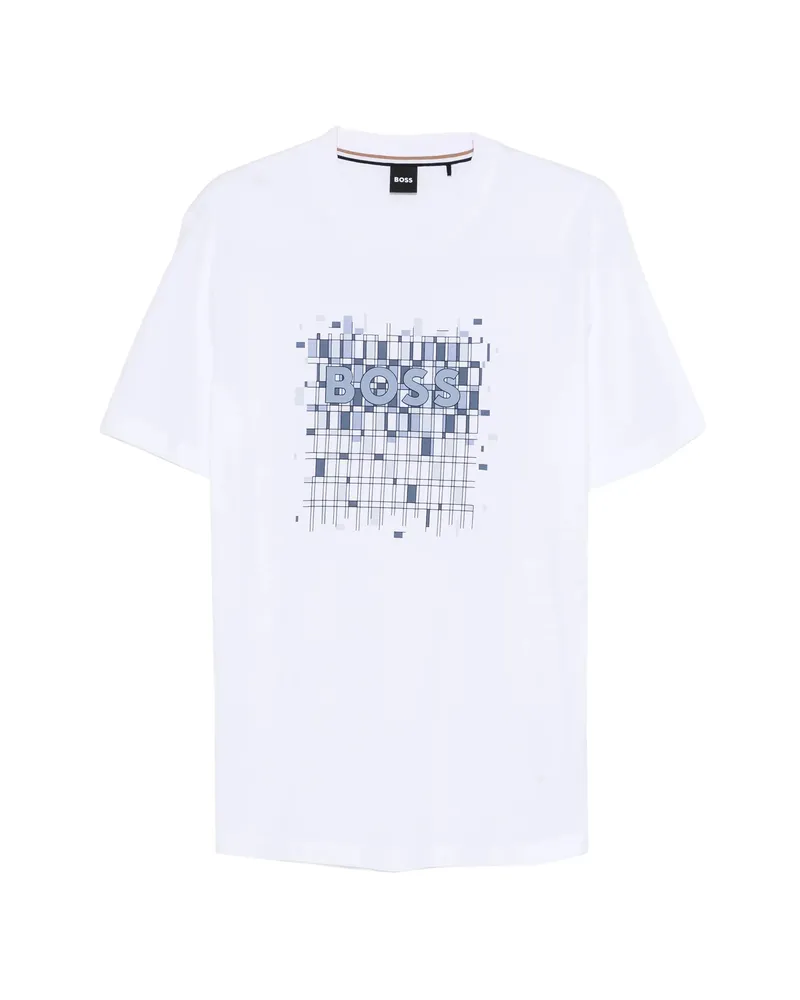 HUGO BOSS Logo-detail T-shirt White