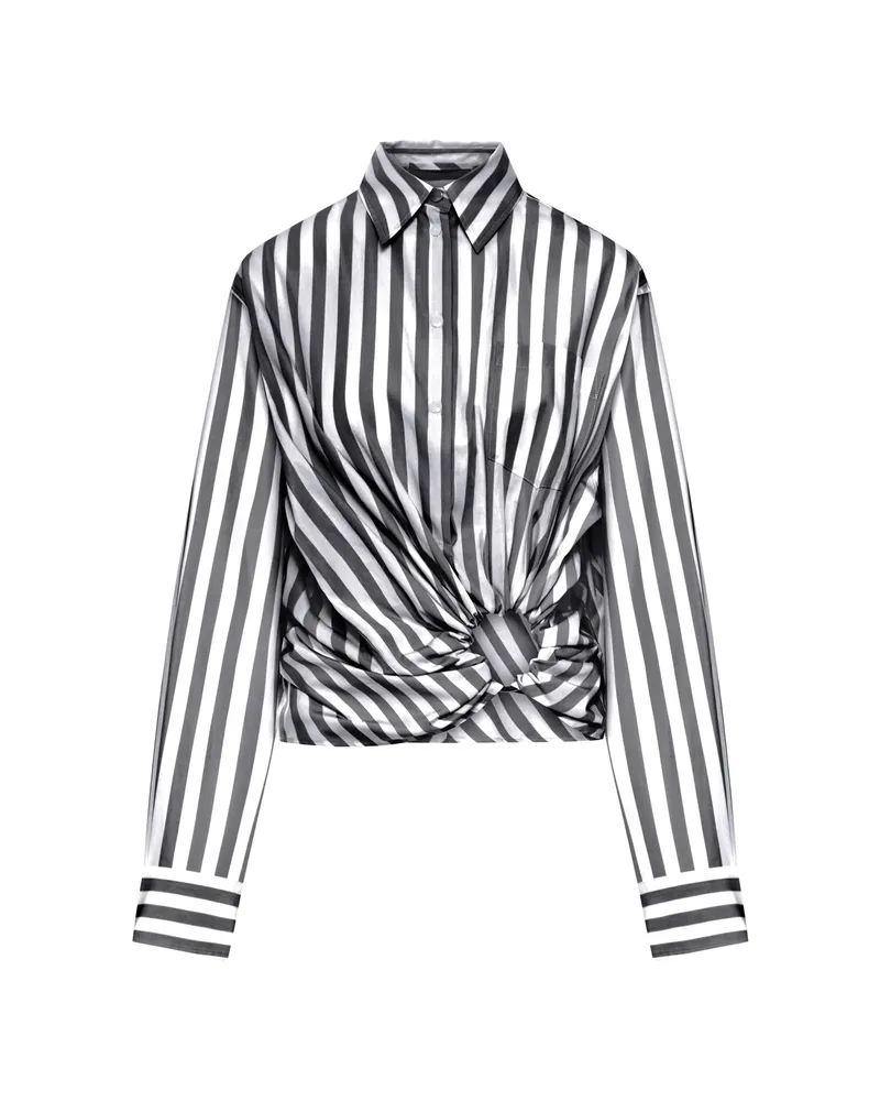 SPORTMAX Striped Shirt White