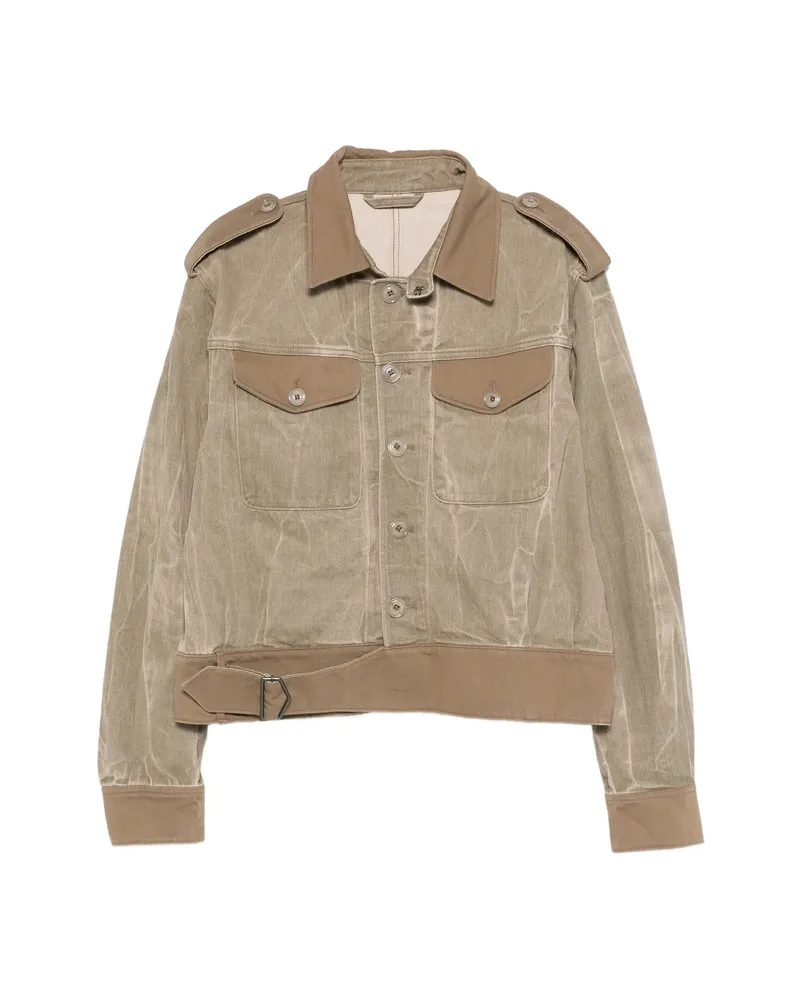 Our Legacy Battle Flap-pocket Jacket Green