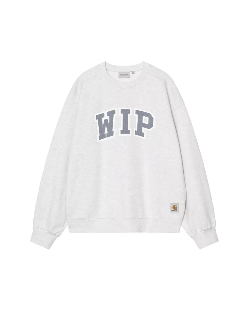 Carhartt WIP Logo Crewneck Sweatshirt Grey