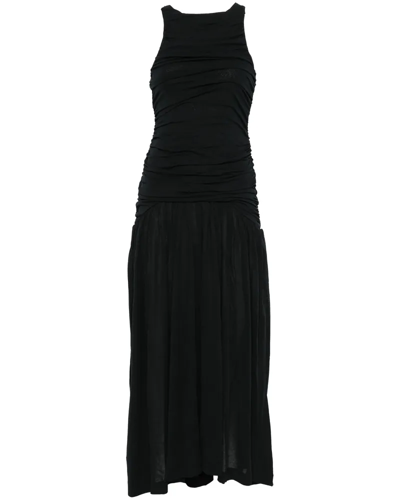 BITE Studios Waved Maxi Dress Black