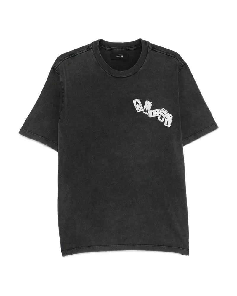 Amiri Domino Graphic T-shirt Black