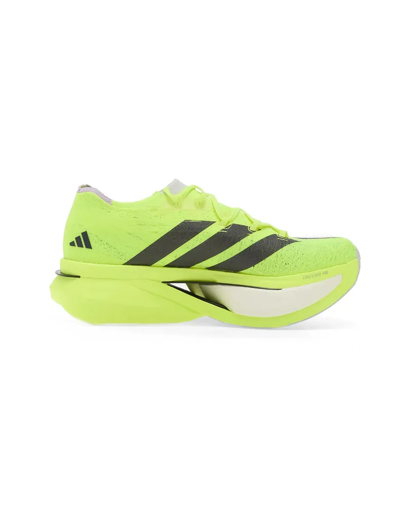 adidas Adizero Prime X3 Logo-print Sneakers Yellow