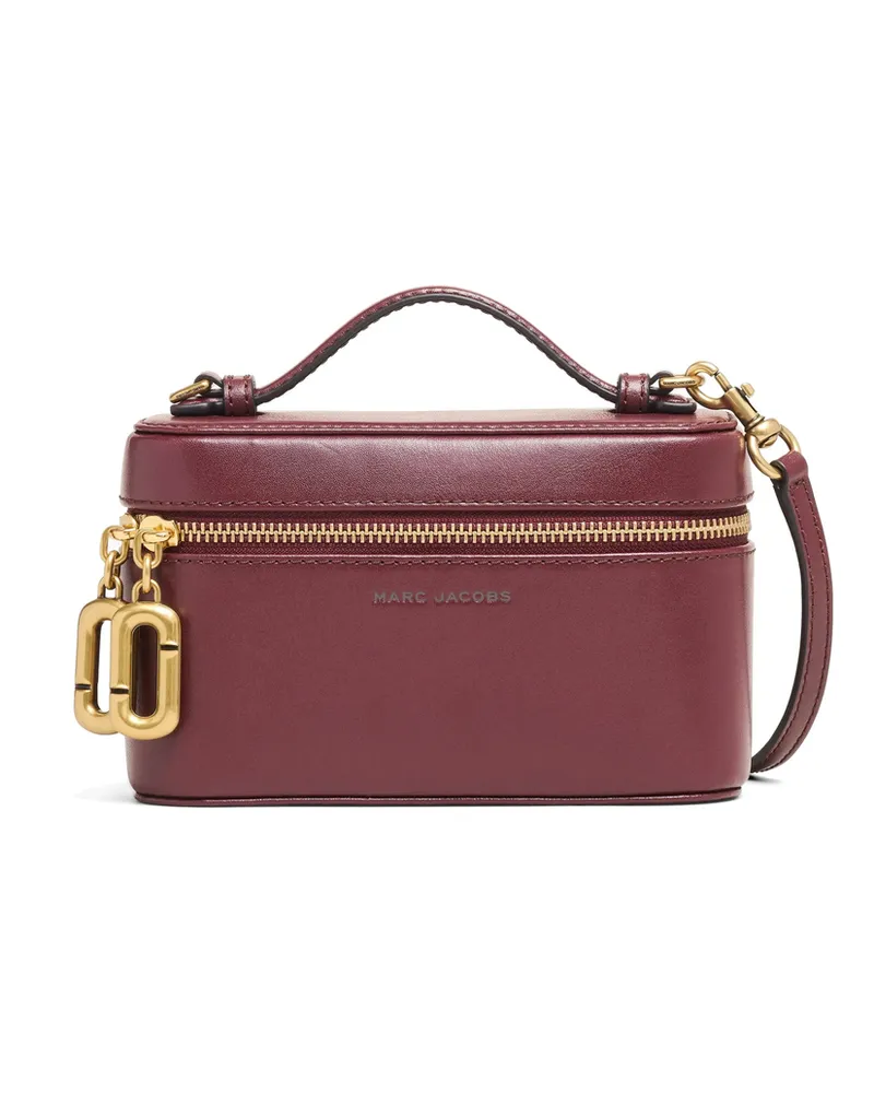 Marc Jacobs Mini The Pop J-Marc Crossbody Bag Red