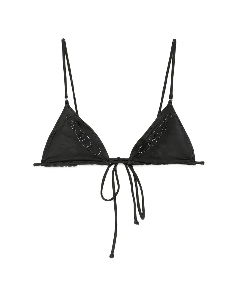 Frankies Bikinis X Jennie Elena Bikini Top Black
