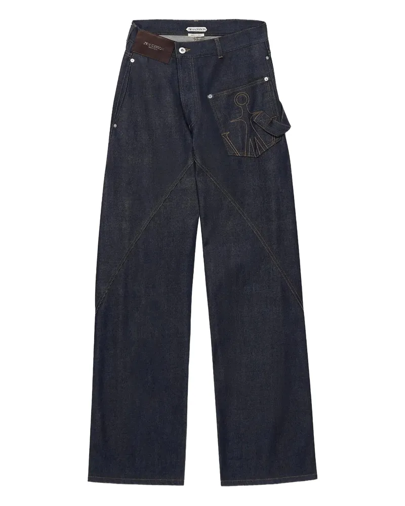 J.W.Anderson Twisted Workwear Jeans Blue