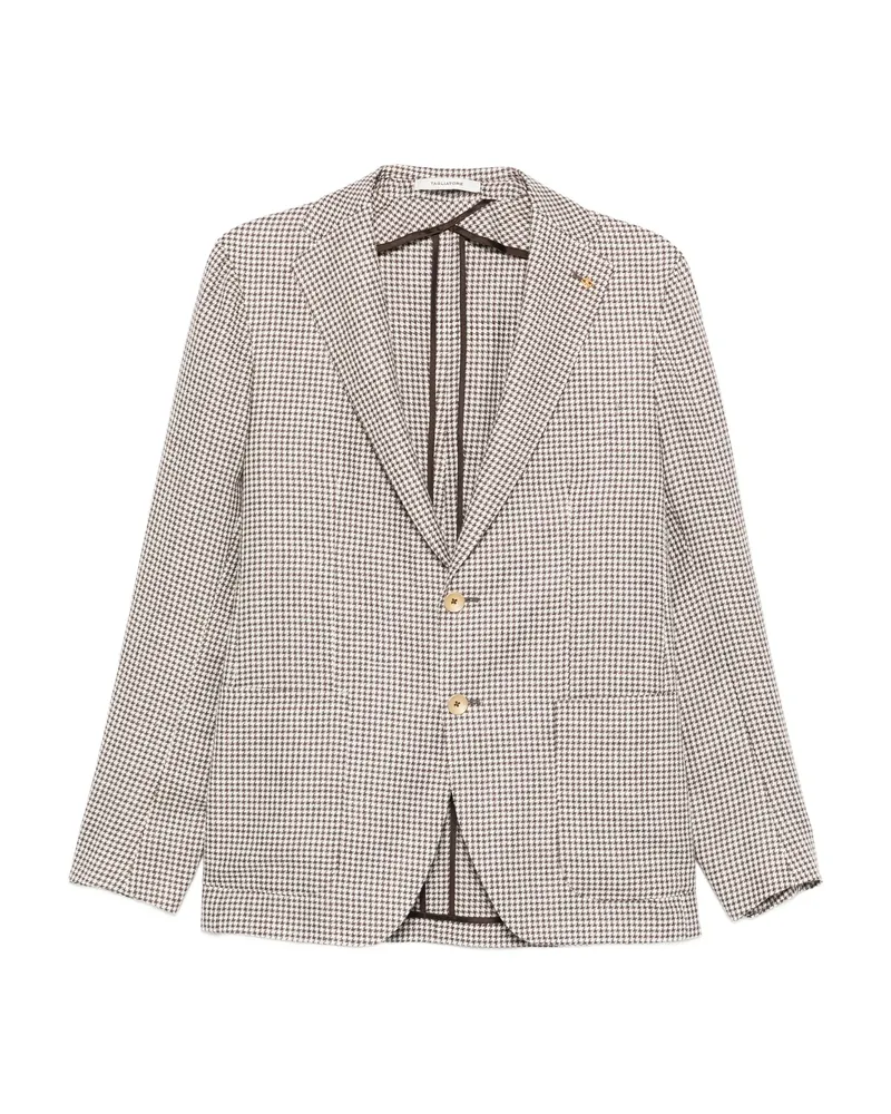 Tagliatore Single-breasted Blazer Neutrals