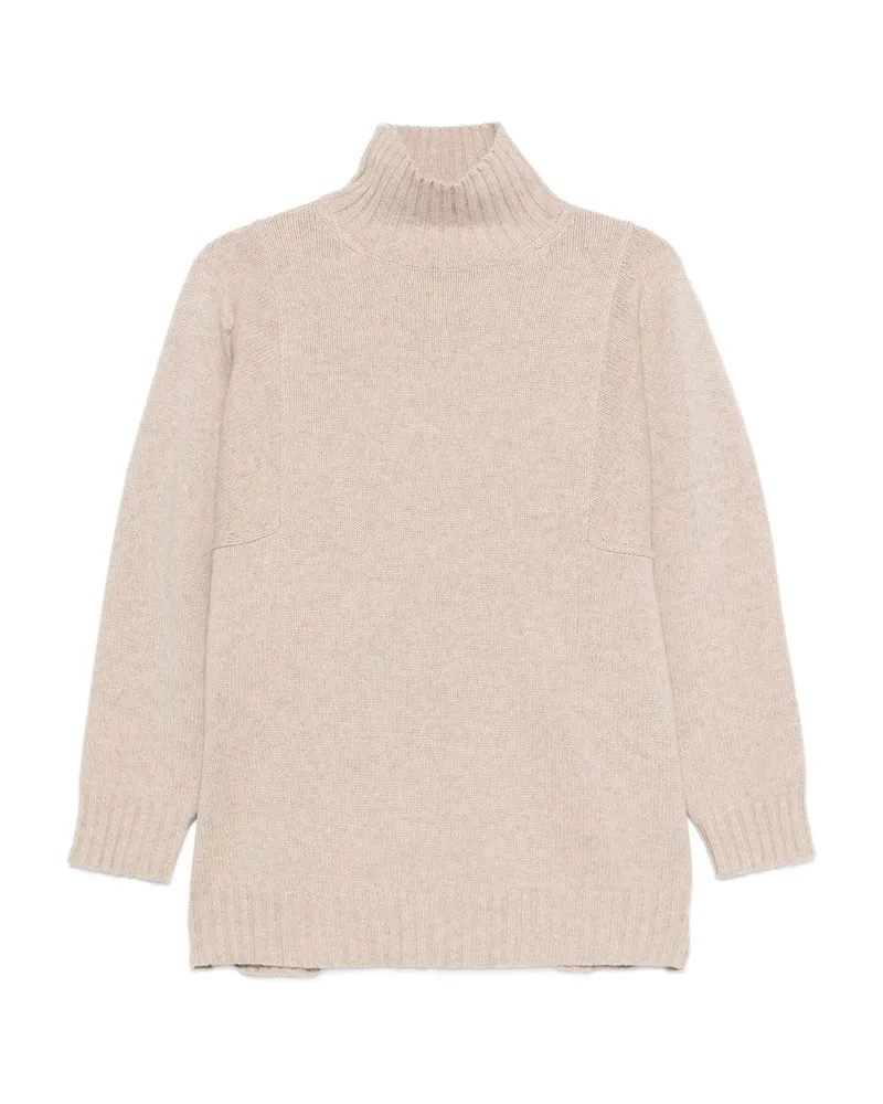 Max Mara High-neck Sweater Neutrals