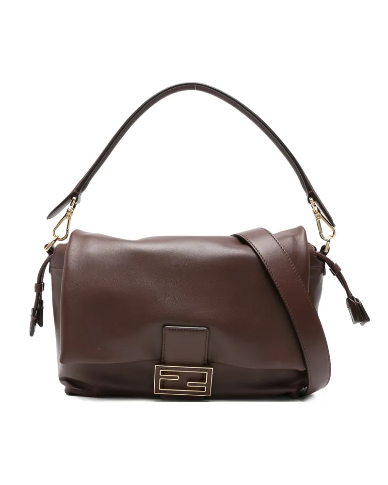 Fendi Medium Mamma Baguette Shoulder Bag Brown