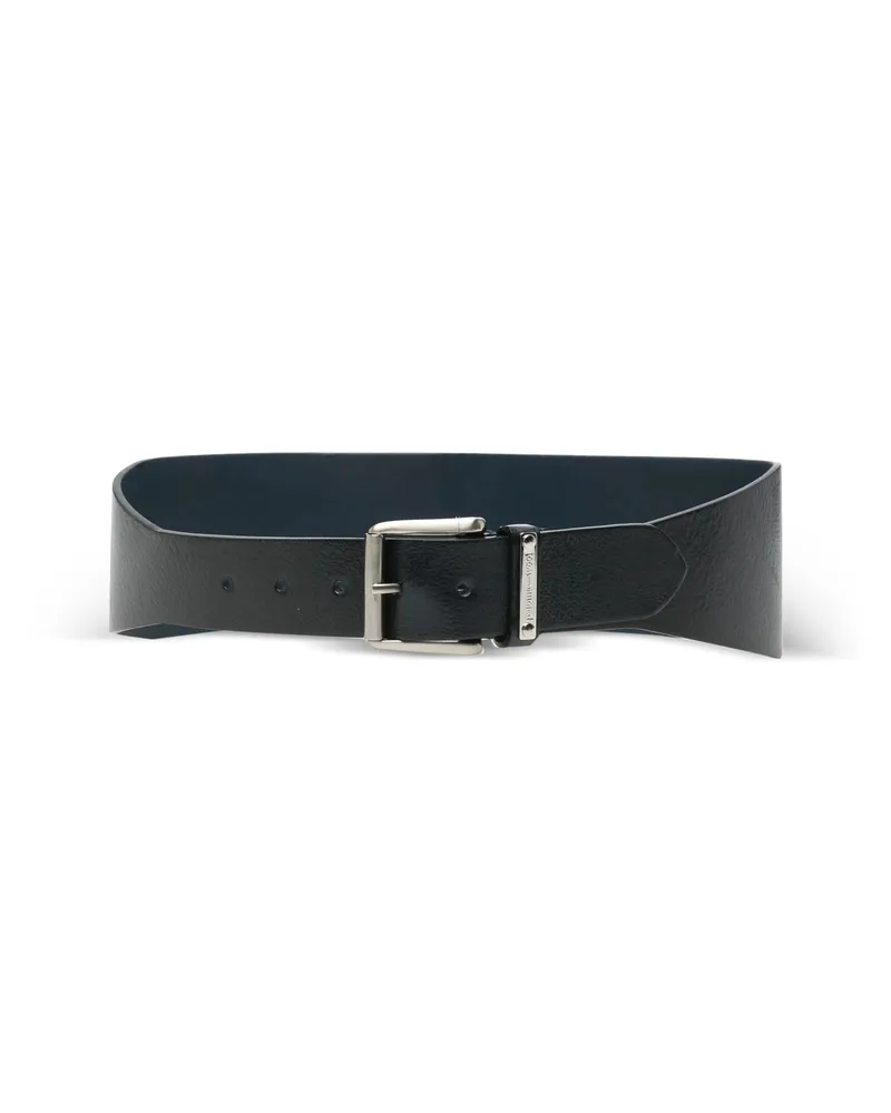 Paloma Wool Alma Leather Belt Black