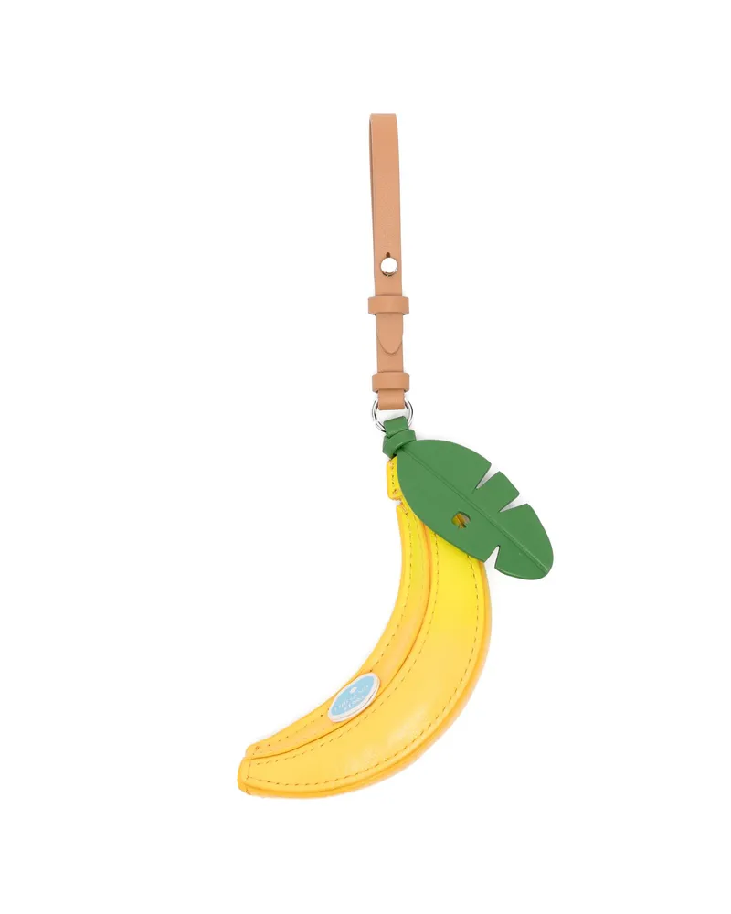 Kate Spade Charmed Banana-shape Bag Charm Yellow
