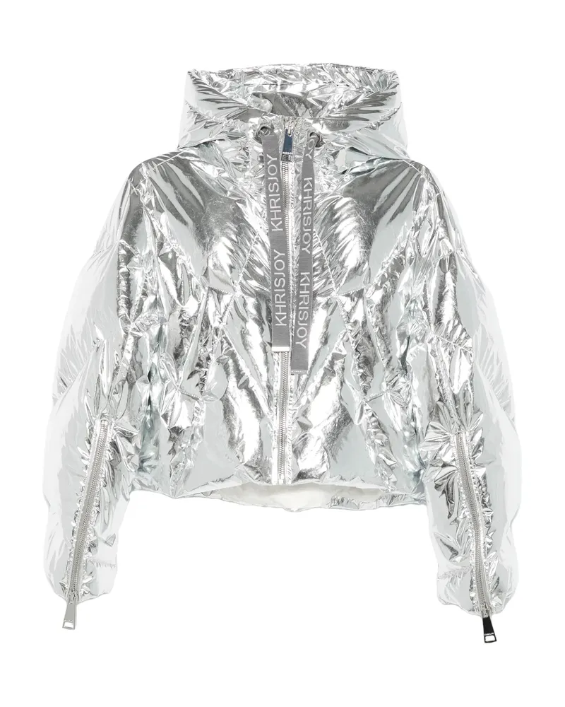 KHRISJOY Quilted Puffer Jacket Grey