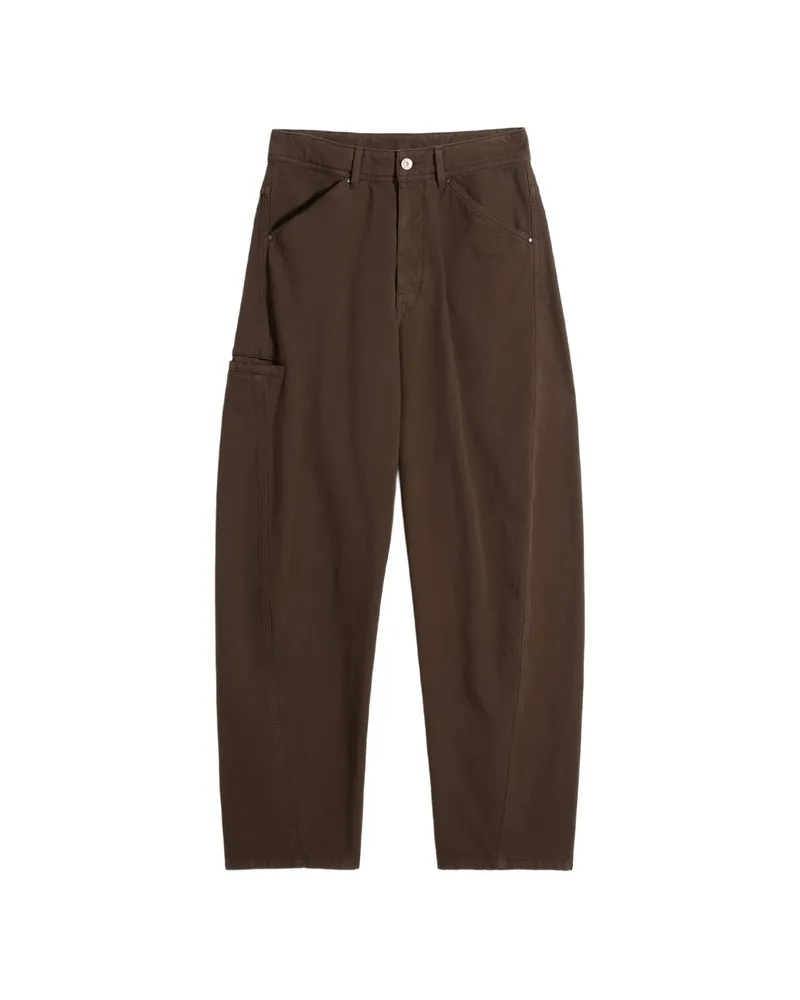 Christophe Lemaire Multiple-pocket Trousers Brown