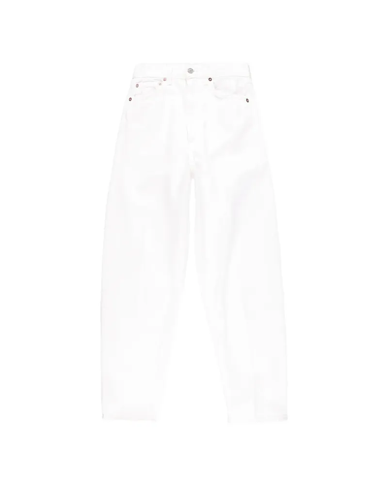 AGOLDE 80'S Straight-leg Jeans White