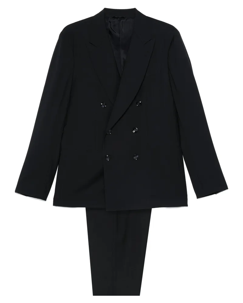 Giorgio Armani Wool Suit Black