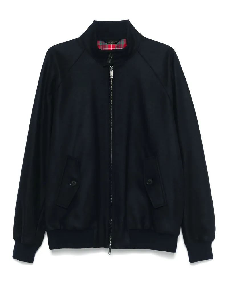 Baracuta Melton G9 Harrington Jacket Blue