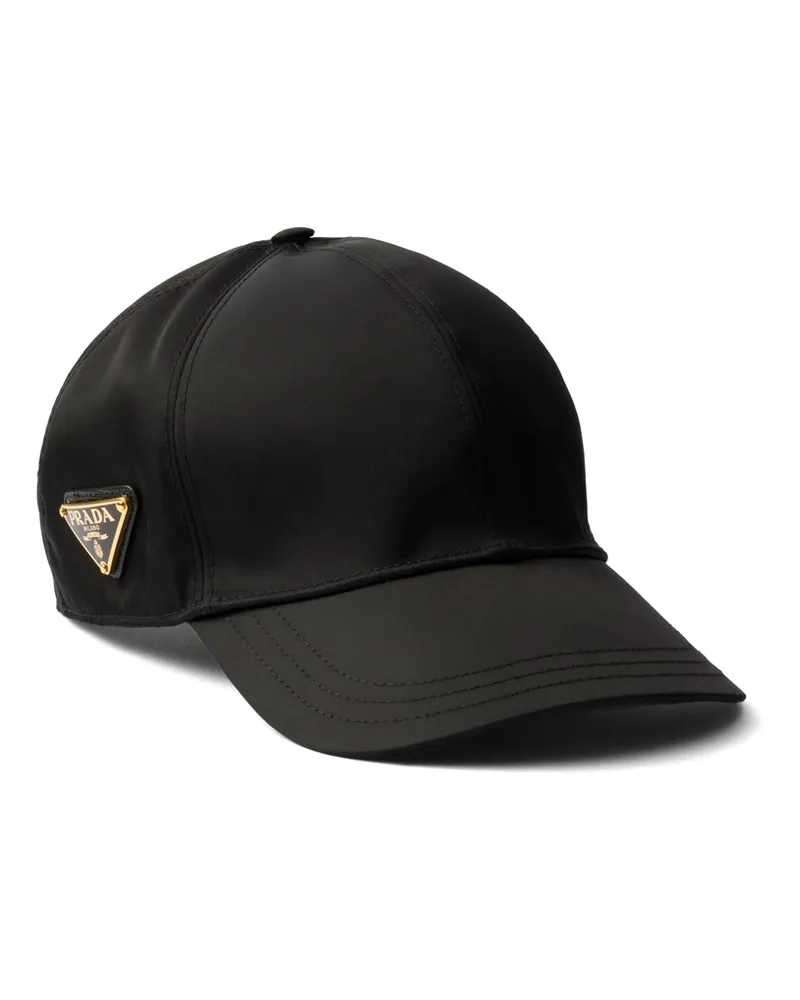 Prada Re-Nylon Baseball Cap Black