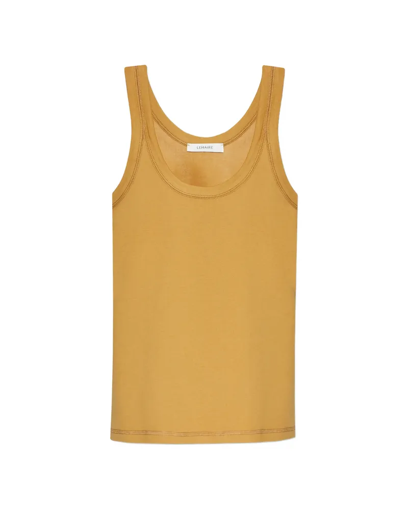 Christophe Lemaire Sleeveless Tank Top Yellow