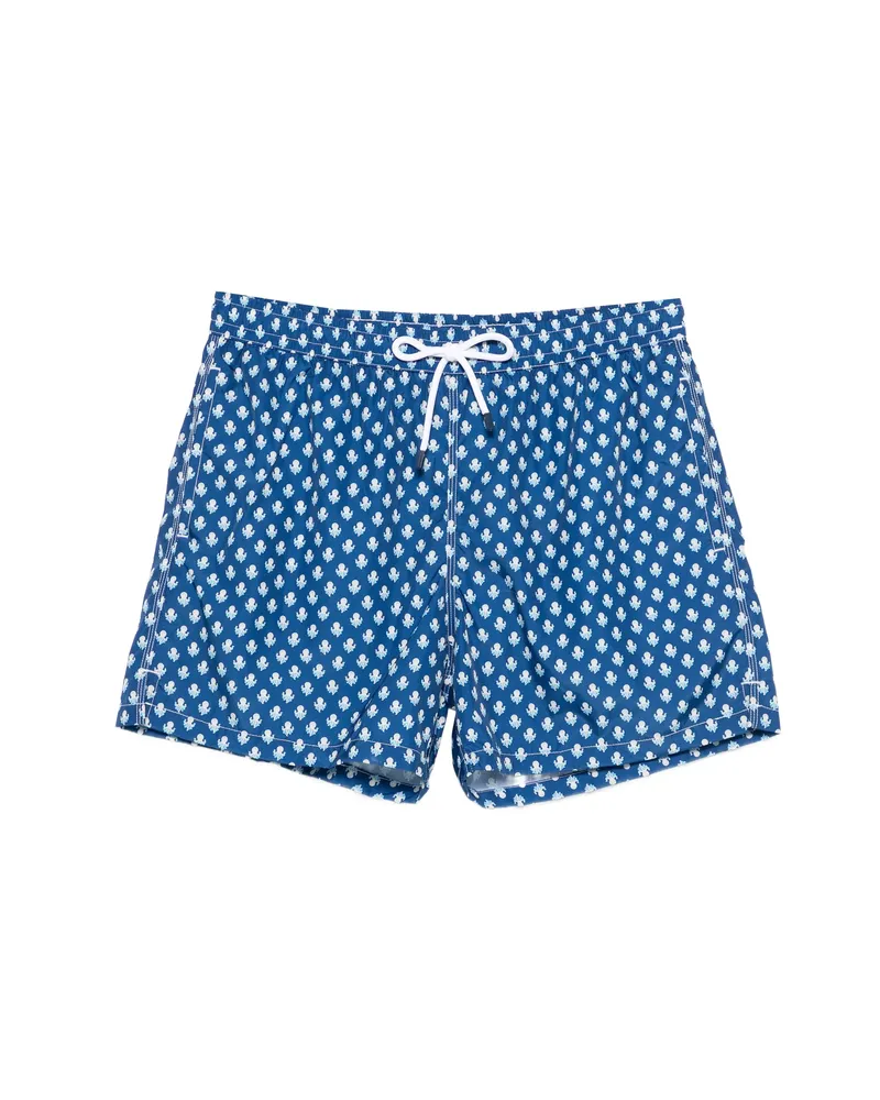 Fedeli Madeira Swim Shorts Blue