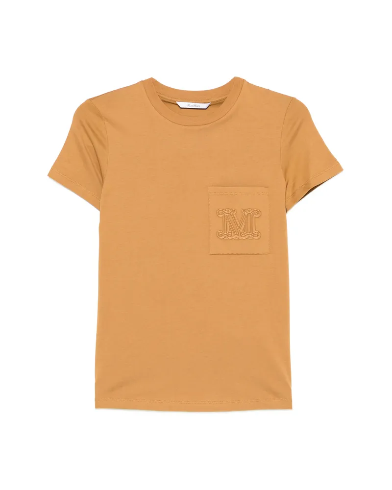 Max Mara Papaia Short-sleeve T-shirt Brown