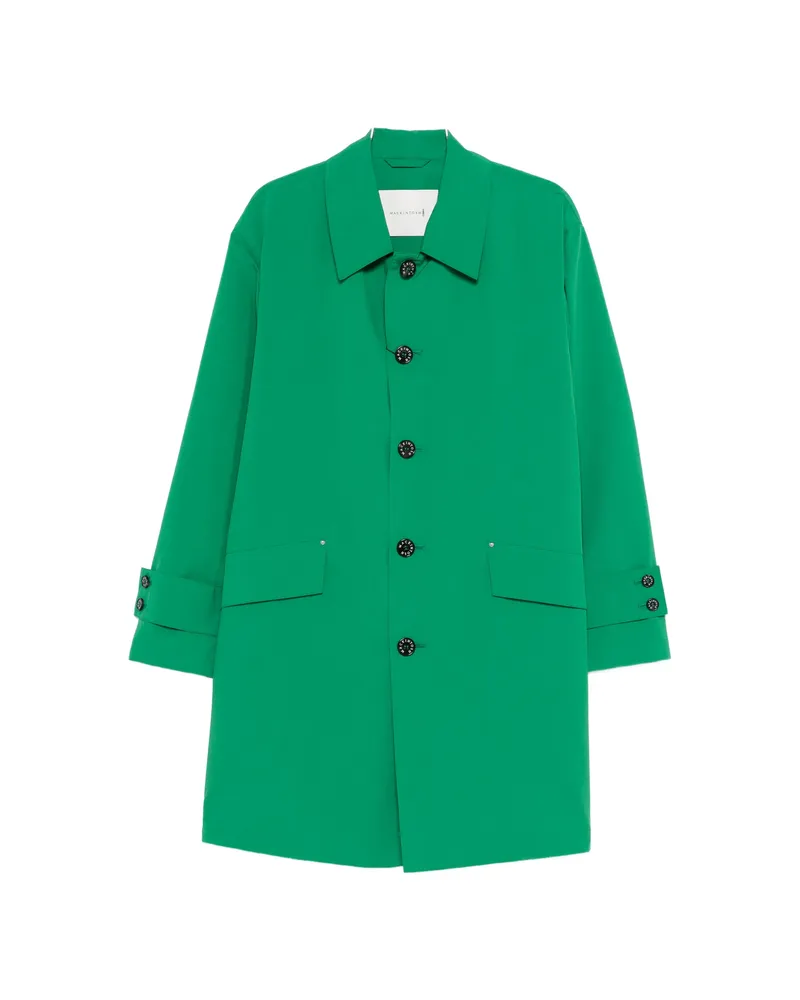 MACKINTOSH Humbie Buttoned Coat Green