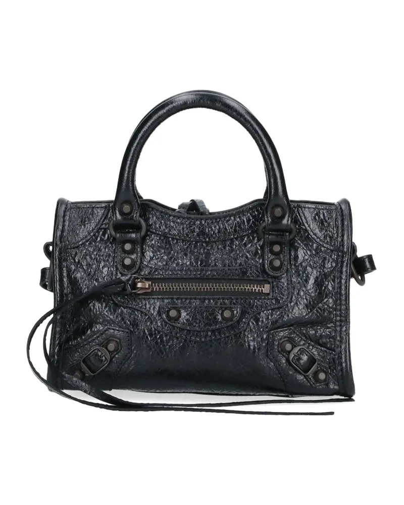 Balenciaga Mini Le City Tote Bag Black