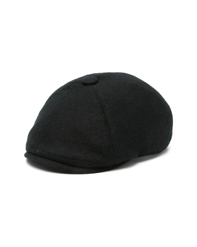 Fedeli Wool Beret Black