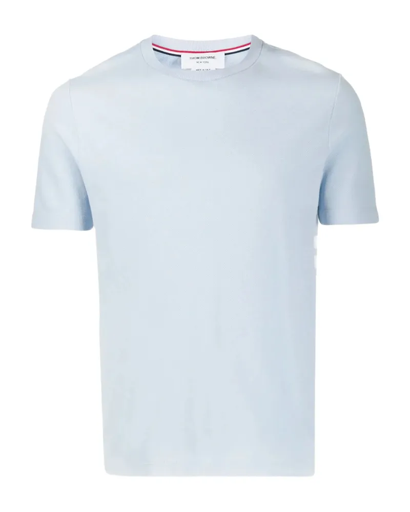 Thom Browne Crew-neck T-shirt Blue