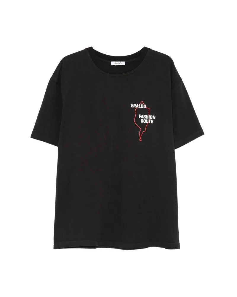 ERALDO Graphic-print T-shirt Black