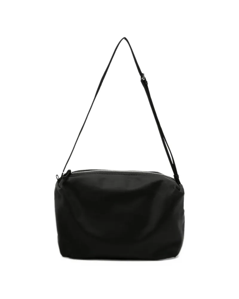 LOW CLASSIC Top-zip Shoulder Bag Black