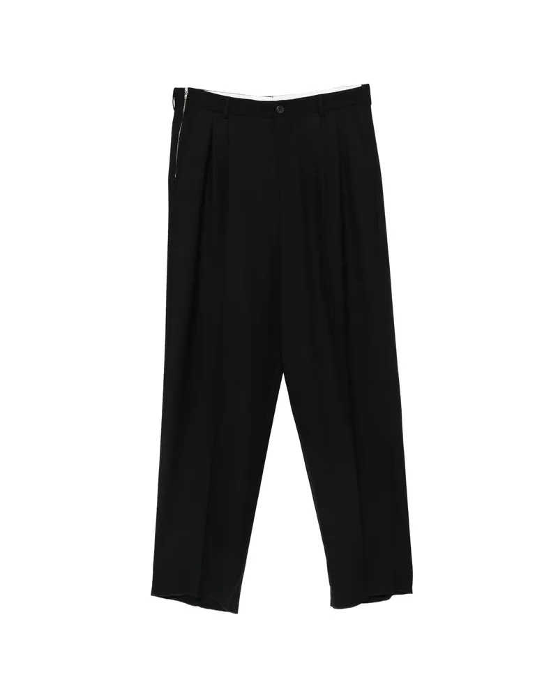Magliano Pleated Trousers Black