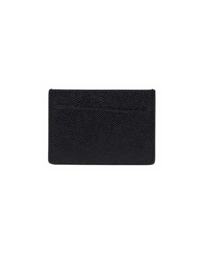 Maison Margiela Small Leather Card Holder Black