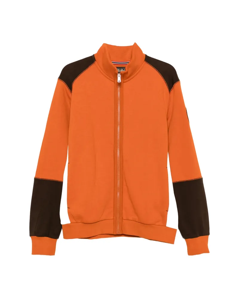 Napapijri Logo-embroidered Sweatshirt Orange