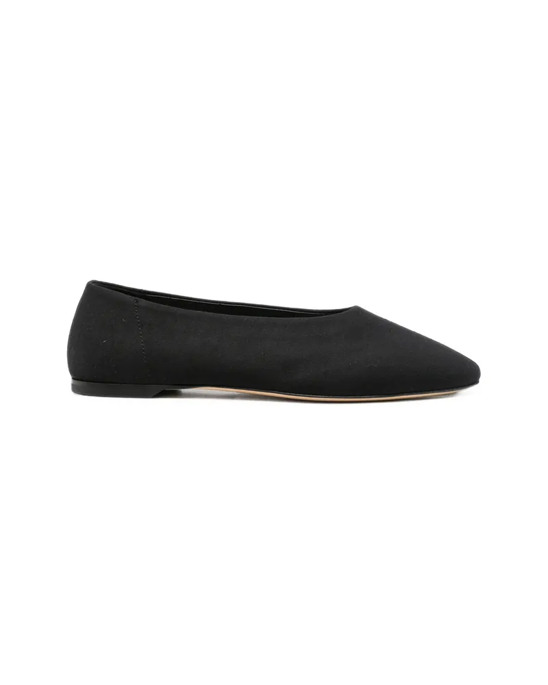 Totême Pointed-toe Ballet Flats Black