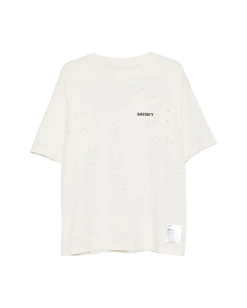Satisfy Crew-neck T-shirt White