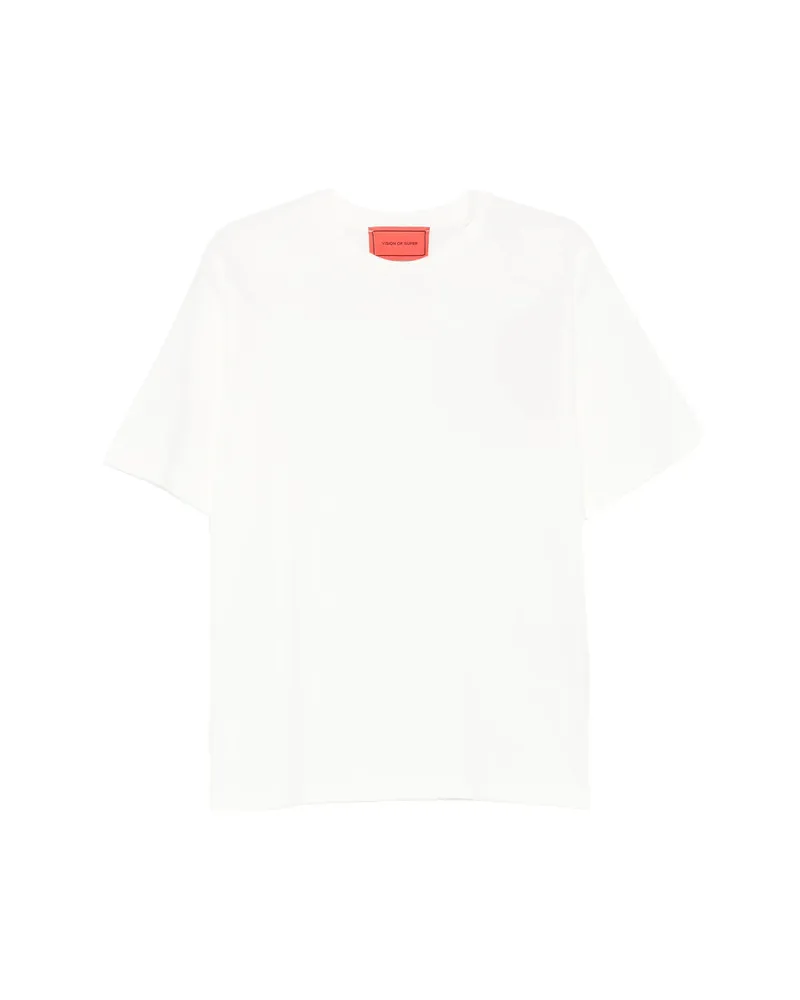 Vision Of Super Chest-patch T-shirt White